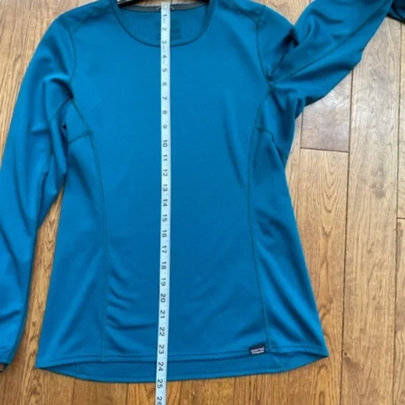 Patagonia Womens Crewneck Midweight Capilene Baselayer Sz S - Picture 6 of 8
